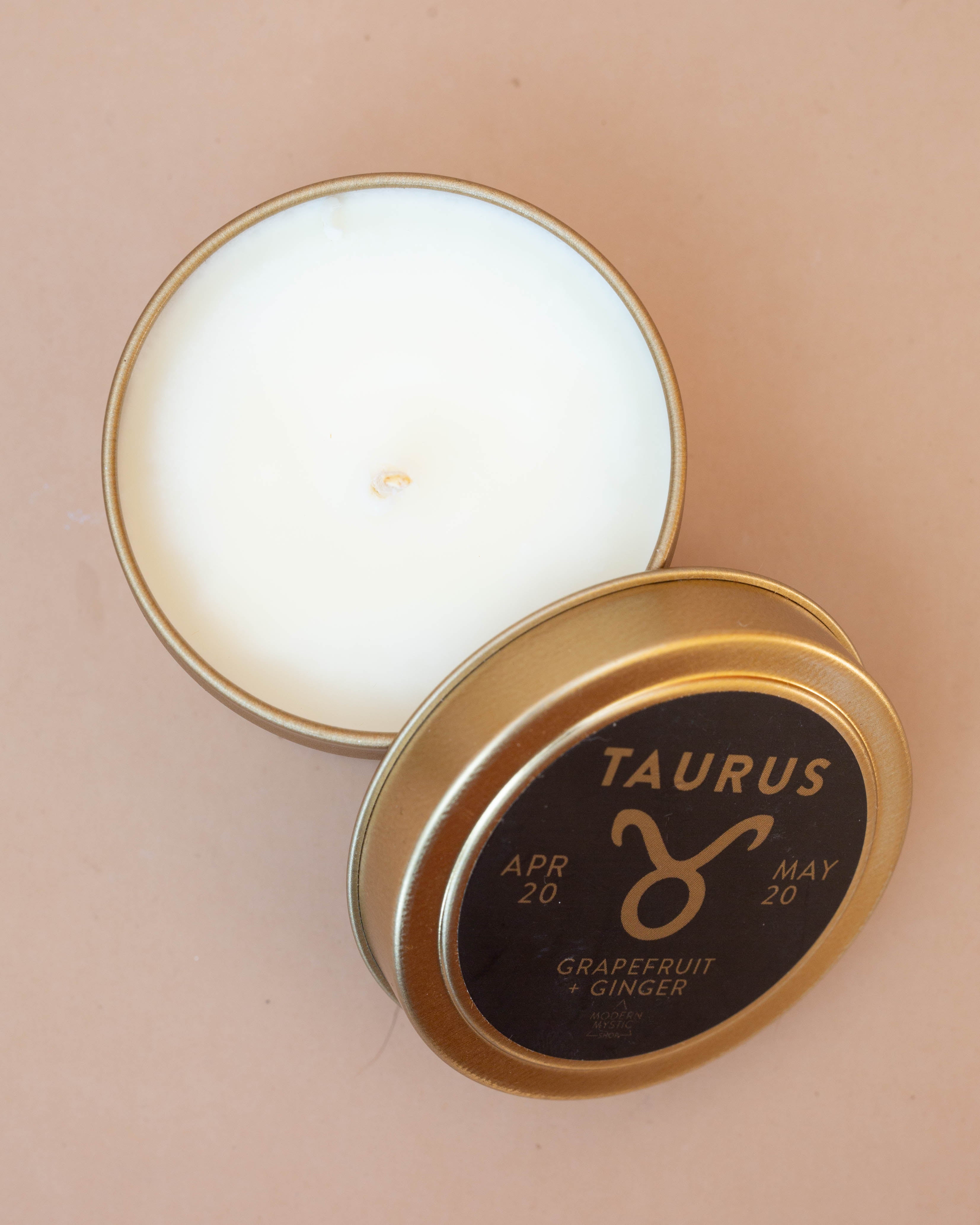 Taurus Candle